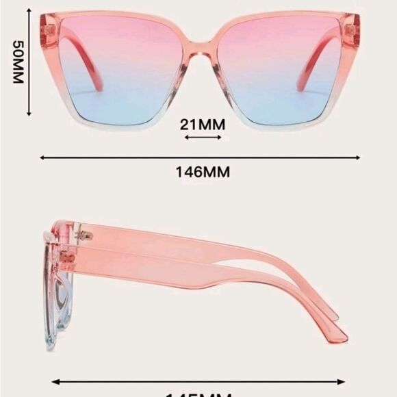 Unisex Ombre sunglasses - Picture 4 of 5